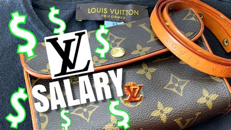 how much do you make working at louis vuitton|Louis Vuitton customer service salary.